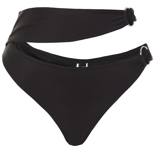 Trendyol Bikini Bottom - Black - Plain Cene