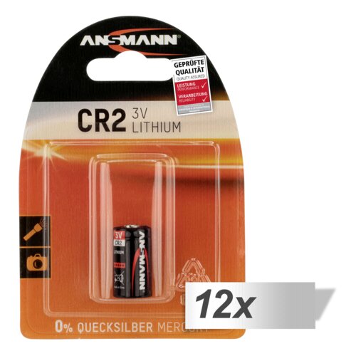 Ansmann 12x1 CR 2 Slike