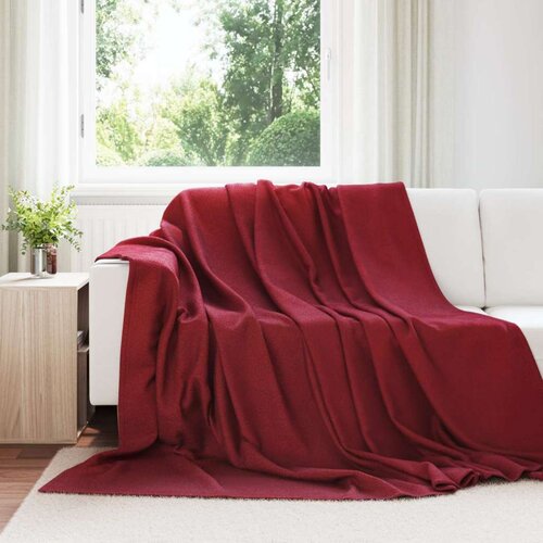  Odeja Bordeaux rdeča 240 x 220 cm Flis, (5000288052) Cene