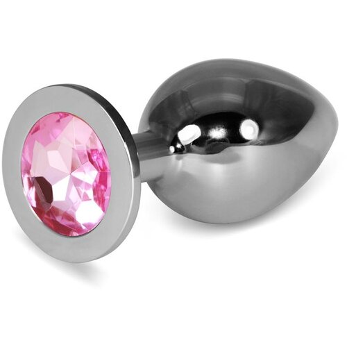 Lovetoy plug anal metal rosebud classic z velikostjo dragulja l l, (21077652) Cene