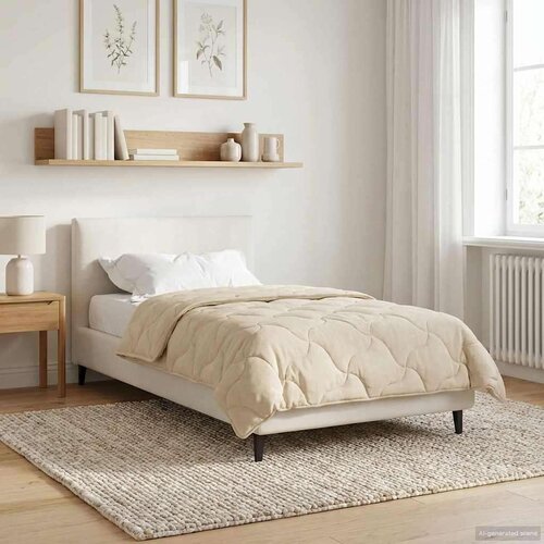  Zimska posteljnina krema 135 x 220 cm Mikrofibra in Teddy flis, (5000284423) Cene