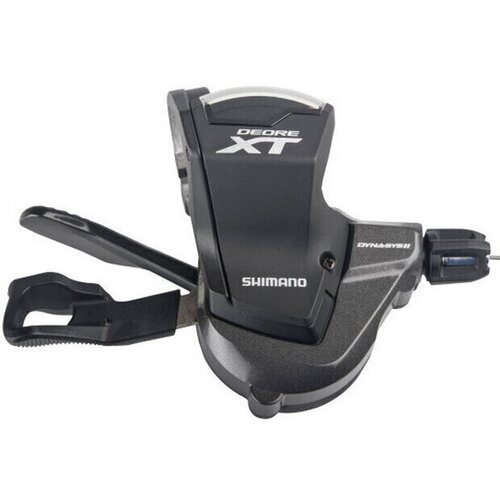 Shimano RUČICE MENJAČA DEORE XT SLM8000 RIGHT 11 BRZINA INNER CABLE 2050MM OUTER CASING SP41 SEALED CRNE 1880MM BASE CAP SEALED CAP 6MM X 3 NOSE CAP X 1 OGD INDPACK ISLM8000RAP2 Slike