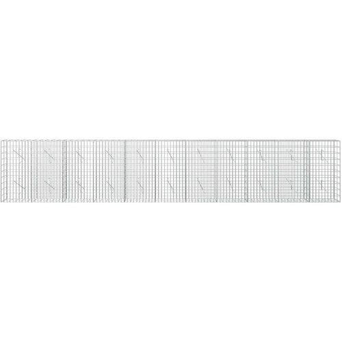  Gabion s žicom debljine 3 5 mm i mrežom 5x10 cm 550x10x100 cm - 10 cm 100 cm 550 cm Slike