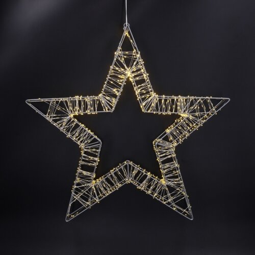  Brilagi - LED spolja&amp;scaron;nja božićna dekoracija LED/6W/230V IP44 50x48 cm zvezda Slike