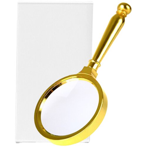 INF Pozlačeno povečevalno steklo z okroglim ročajem 80 mm, (21732258) Cene