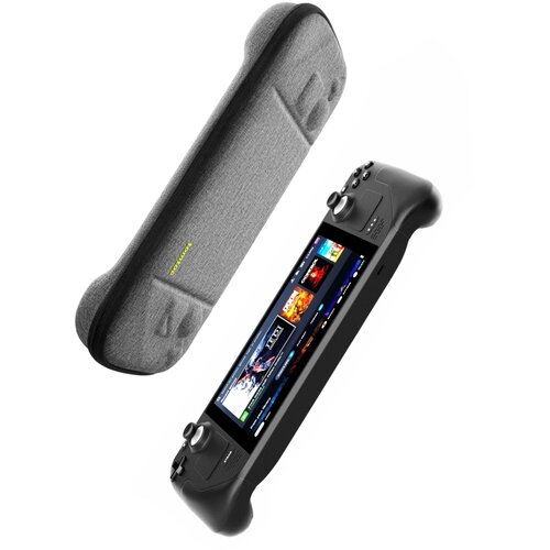 Tomtoc FancyCase-G38 Steam Deck Hard Shell Case / Gray, (22149014) Cene