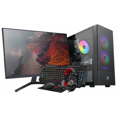 GOSU PC Gaming računalni&scaron;ki komplet RONIN A32G, Ryzen 3 3200G, Radeon Vega 8, 16GB RAM, 500GB SSD, 24" FHD + Oprema, W11P, (5000219577) Cene