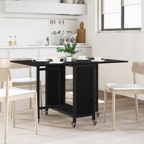  Sklopivi blagovaonski stol s kotačićima 130 x 80 x 76,5 cm Cijene