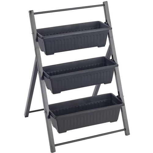 Maximex Metalni stalak za tegle za cvijeće (visina 85 cm) Vertical &amp;ndash; Slike