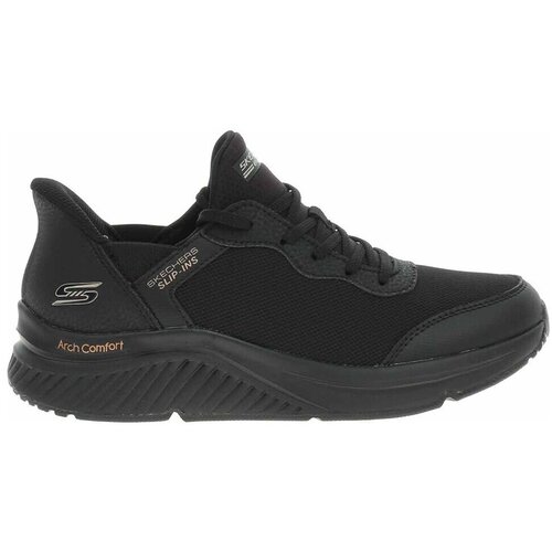Skechers Nizke superge Slip-ins: Bobs Arch Comfort B Sweet Črna Slike