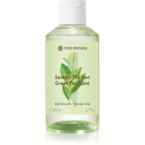 Yves Rocher Green Tea osvežujoč gel za prhanje 200 ml Slike