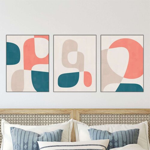 Wallity slika Mdf-00114, 40x90 cm, 3 dijela Cijene