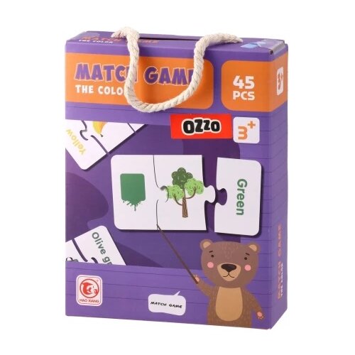 Ozzo Smart card, edukativna igra, boje, 45 delova Cene