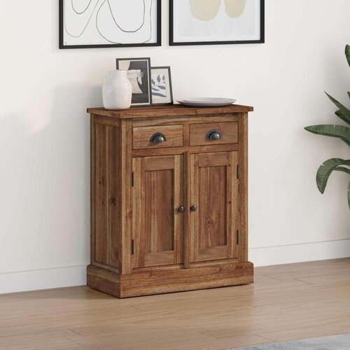 Ormarić za pohranu Smeđa 65 x 30 x 75 cm Čvrsto teak drvo Cijene