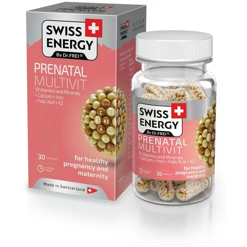 Swiss Energy Multivit Prenatal, kapsule s podaljšanim sproščanjem