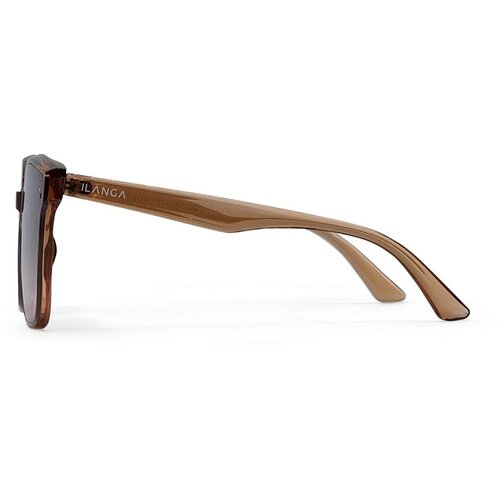 Ilanga Eyewear Universe gradient red transparent brown Slike
