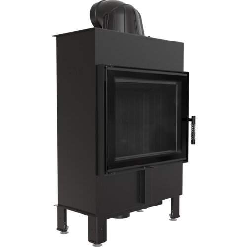 Kratki vgradni kamin LUCY/12/SLIM/BLACK Cene