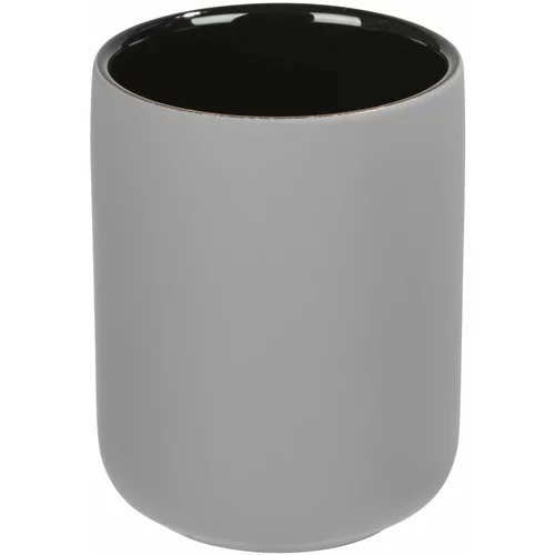 Wenko siva keramička kupaonska čaša avellino