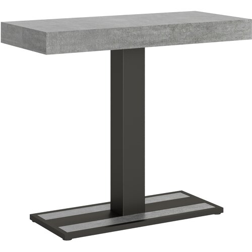 Ityhome 90 x 77 konzolna miza siva, (20848039) Cene