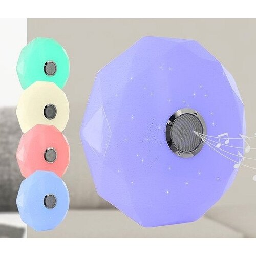 Forma led plafonjera sa bluetooth zvučnikom LP801-36 i daljinskim Cene