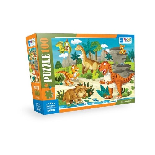  Puzzle 100 pcs dinosaurs bf318 ( 108/23180 ) Slike