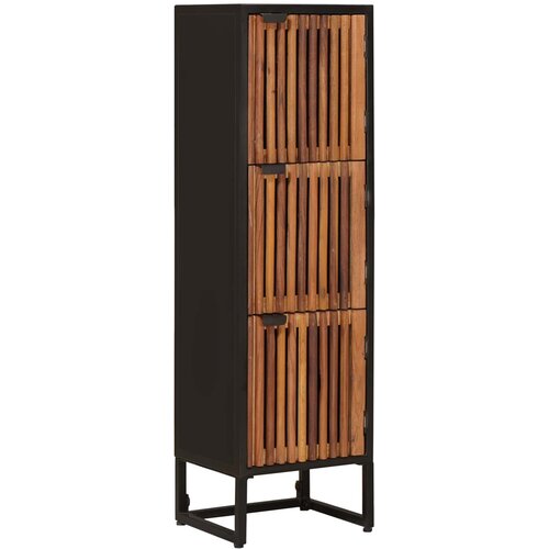  Highboard 35 x 30 x 120 cm Čvrsto Mango Drvo i Inženjersko Drvo Slike