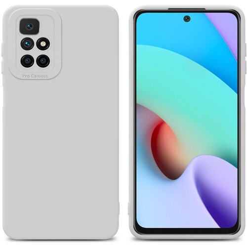 Cadorabo Case, združljiv s Xiaomi v tekoči beli barvi - za&scaron;čitni pokrov iz fleksibilnega silikona TPU, (20593686) Cene
