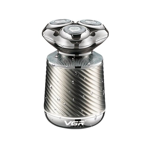 SARAHE VGR V-391 5W USB 3 v 1 pametni plavajoči brivnik s tremi glavami (srebrn), (22149256) Cene