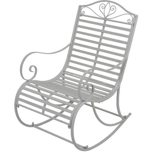 Garden Pleasure Beli kovinski vrtni stol Tambo - Garden Pleasure Slike