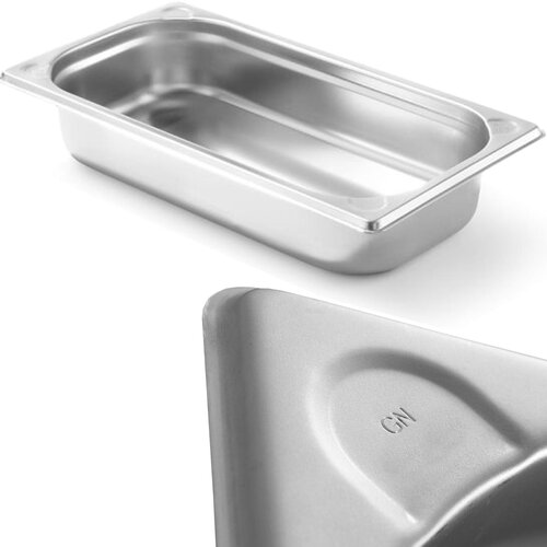 Hendi Kitchen Line GN 1/3 jeklena posoda, vi&amp;scaron;ina 65 mm - 806425, (21384230) Slike