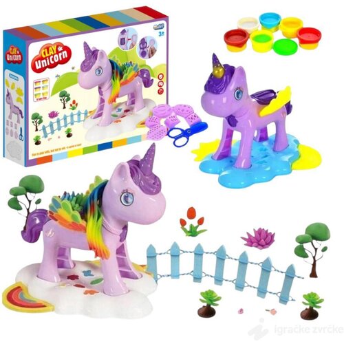  Plastelin set RAINBOW UNICORN Cene