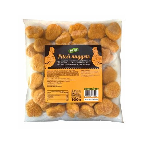 Baš Baš smrznuti pileći nuggets 1000G Cene