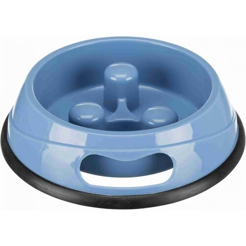 Trixie Posoda Slow feed plastična 0,9 l fi23 cm bela ali modra Cene