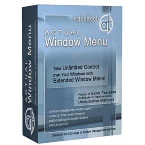 Actual Tools Actual Window Menu 8 Key GLOBAL Slike
