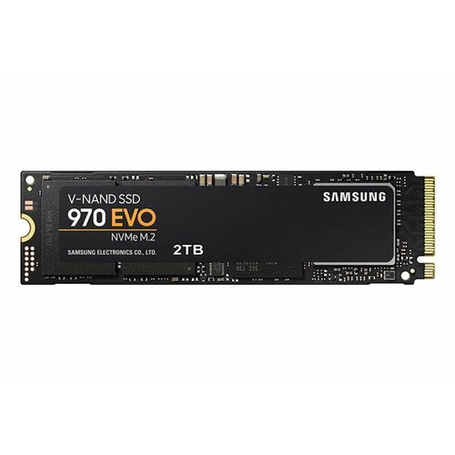 Samsung SSD M.2 PCIe 3.0 x4 2TB 970 EVO V-NAND NVMe 3500/2500MB/s, MZ-V7E2T0BW ssd hard disk Slike