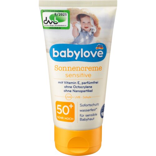 babylove sensitive krema za zaštitu od sunca spf 50+ 75 ml Cene