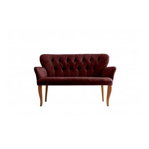 Atelier Del Sofa sofa dvosed paris walnut wooden claret red Cene