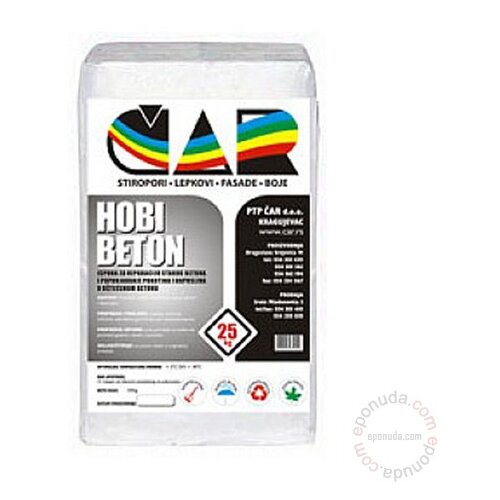 Čar mešavina za beton gotov beton hobi 25 kg Slike