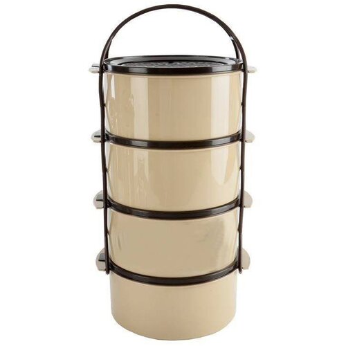 Orion Plastična 4-nadstropna škatla za kosilo 4 x 1,5 l, (5000006490) Cene