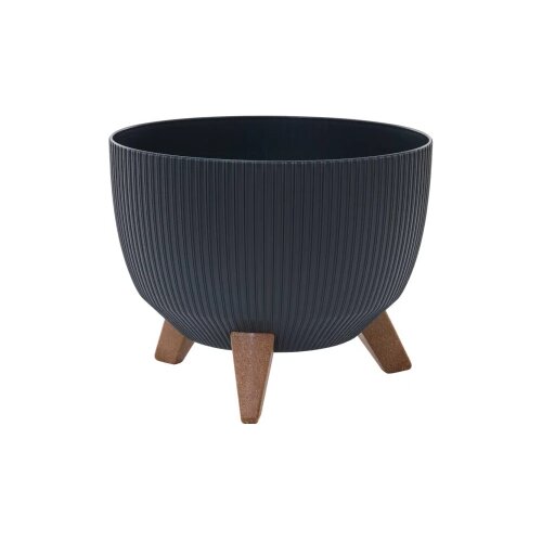 Siena Garden OSLO STRIPE LA957-82 posuda za biljke polipropilen antracitna boja Cijene