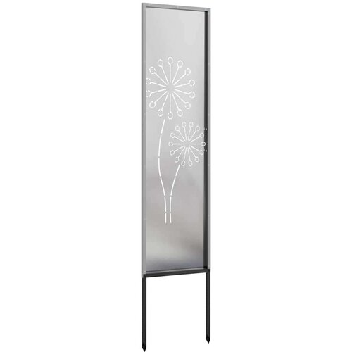 vidaXL Privatnost u vrtu Srebrno 32 x 140 cm Nehrđajući čelik Cijene