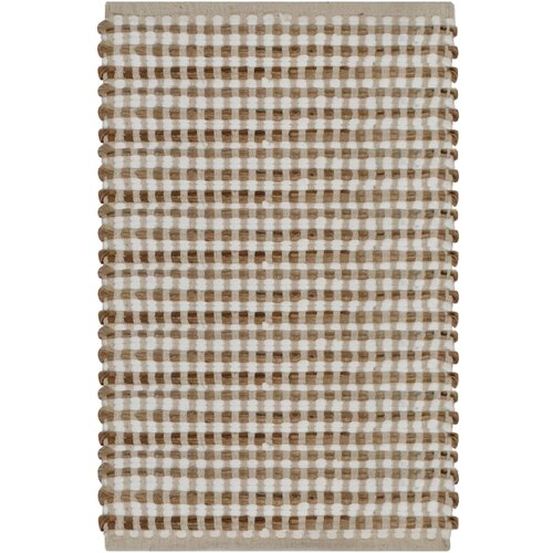 Maison Chic Ročno pletene kopalni&scaron;ke Preproga, Ruge iz jute naravne in bele, (22120883) Cene