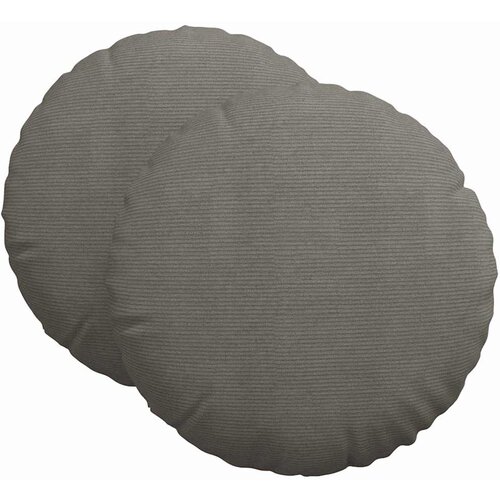vidaXL Sedežne blazine 2 pcs Svetlo siva &Oslash; 80 cm Žametna tkanina, (5000111825) Cene
