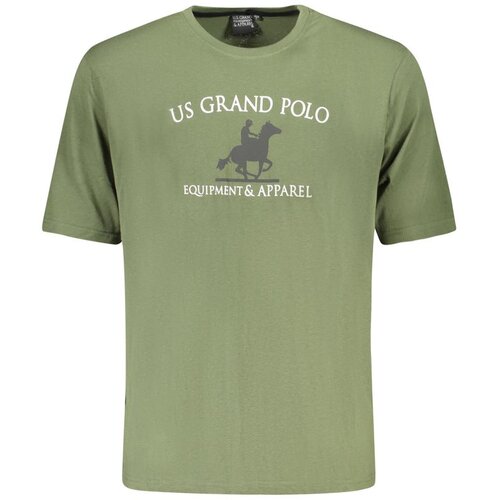 U.S. Grand Polo Club US Grand Polo Mu&amp;scaron;ka Majica Kratkih Rukava Zelena Slike