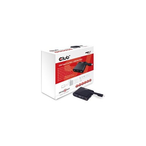 Mini docking station Club 3D USB TYPE C... Cijene