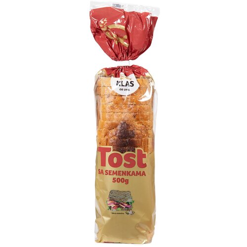 Klas Tost sa semenkama 500g Cene