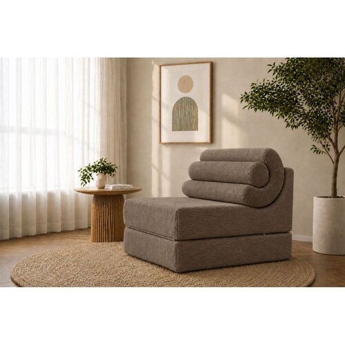 Atelier Del Sofa Duo Relax fotelja na razvlačenje 90 &amp;times; 70 &amp;times; 100 cm, dimno siva Slike