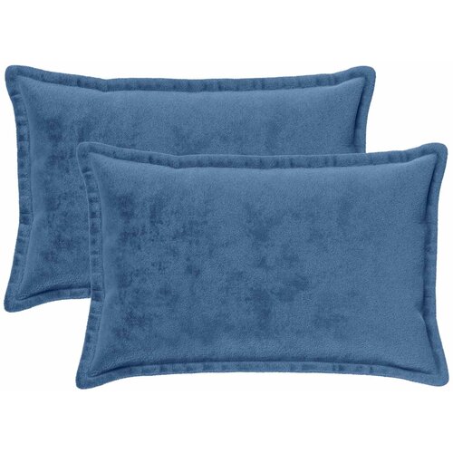  Presvlaka za jastuk 2 pcs HOUTEN Svjetloplava 50 x 80 cm Flanel Cijene