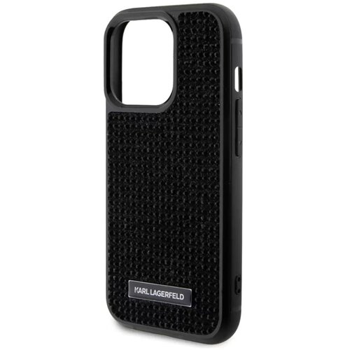 Karl Lagerfeld Maska za telefon iPhone 15 Pro 6.1 KLHCP15LHDSPLK, Crna Cene