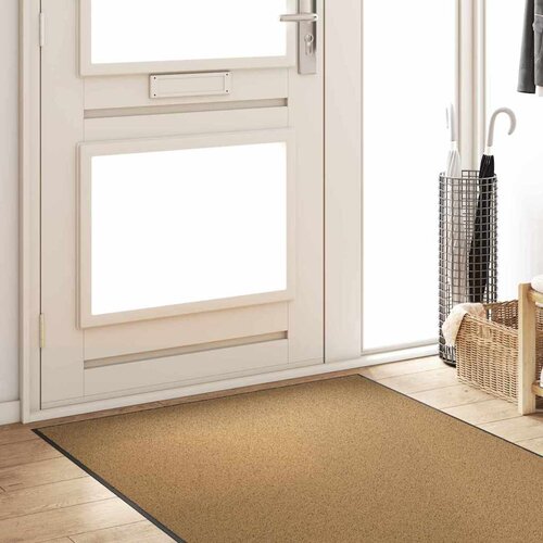  Otirač Ostalo Krem i crna 120 x 250 cm Poliamid i PVC Slike